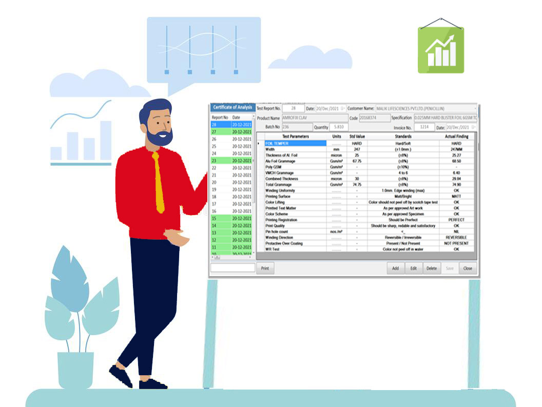 Foil Control Management Software